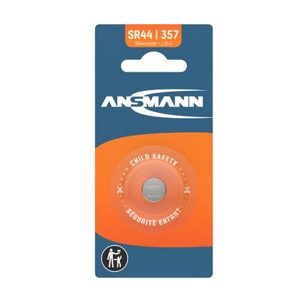 ANSMANN Silber-Oxid Uhrenzelle, SR626 (SR66), 1,55 Volt