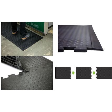 <small>miltex Arbeitsplatzmatte Yoga Lock Basic 710 x 780 mm End (17220)</small>