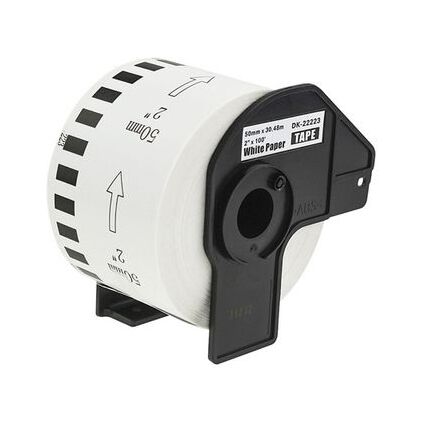 rillprint Endlos-Etiketten Film, 62 mm x 15,24 m, wei