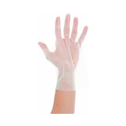NATURE Star Bio-Handschuh "GREEN", aus PLA, M, transparent