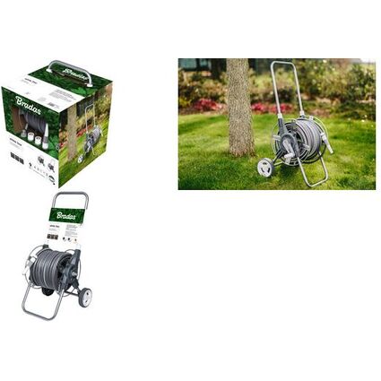 Bradas Schlauchwagen-Set WHITE SILVER PLUS, 1/2", 30 m