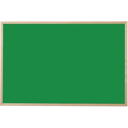 Bi-Office Kreidetafel, Naturholz, grn, 600 x 400 mm