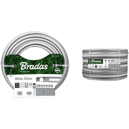 Bradas Gartenschlauch NTS WHITE SILVER, 3/4", 50 m