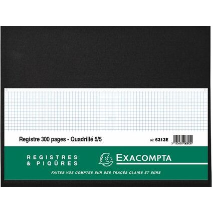 EXACOMPTA Geschftsbuch, 280 x 380 mm, 80 Blatt, kariert