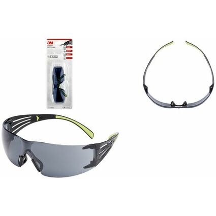 3M Schutzbrille SecureFit SF400GC1, Scheibentnung: grau