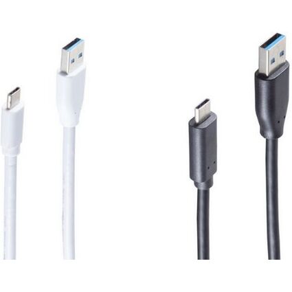 shiverpeaks BASIC-S USB 3.0 Kabel, A-Stecker - C-Stecker