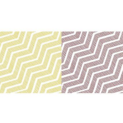 <small>PAPSTAR Motiv-Servietten "Wavy" 330 x 330 mm gelb (88348)</small>