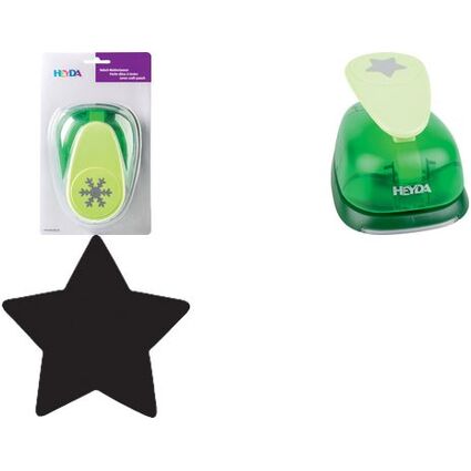 <small>HEYDA Motivstanzer XXL "Stern" Farbe: grün (20-36 875 63)</small>