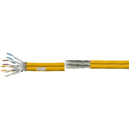 LogiLink Installationskabel, Kat.7A, S/FTP, 100 m, Duplex