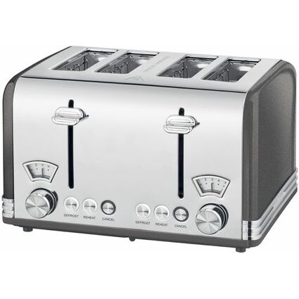 PROFI COOK 4-Scheiben-Toaster PC-TA 1194, anthrazit