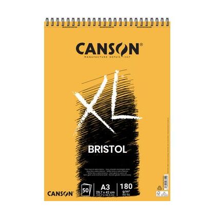 CANSON Skizzen- und Studienblock XL Bristol, DIN A3