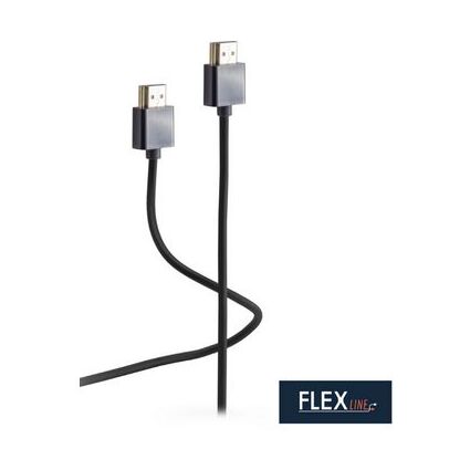 FLEXLINE HDMI Kabel, A-Stecker - A-Stecker, 2,0 m