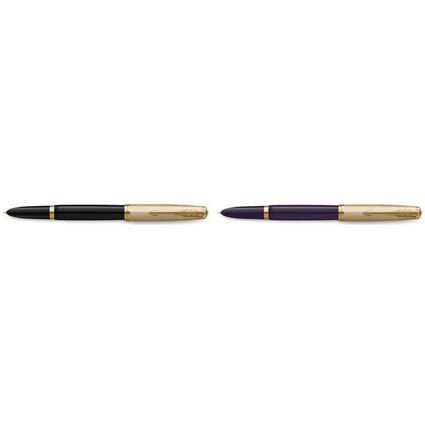 PARKER Fllhalter Parker 51 Black 18K G.C., Federbreite: F