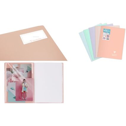 Clairefontaine Cahier Koverbook Blush, 170 x 220 mm, assorti