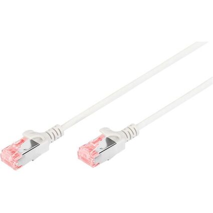 DIGITUS Slim Patchkabel, Kat. 6, U/UTP, 3,0 m, grau