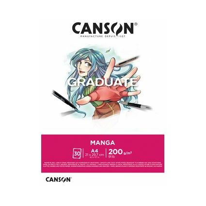 CANSON Studienblock GRADUATE Manga, DIN A3