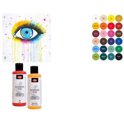 ViVA DECOR Acrylfarbe, 82 ml, beige