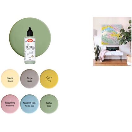 ViVA DECOR Blob Paint 90 ml, taupe