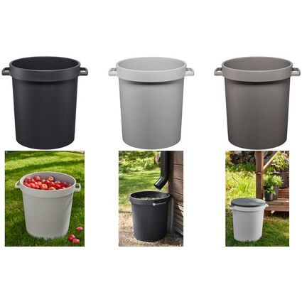 orthex Gartencontainer/Behlter, 45 Liter, dunkelgrau