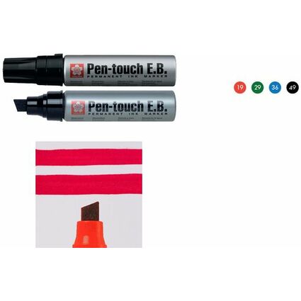 SAKURA Permanent-Marker Pen-touch Extra Breit, rot
