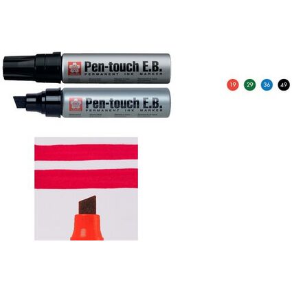 SAKURA Permanent-Marker Pen-touch Extra Breit, grn