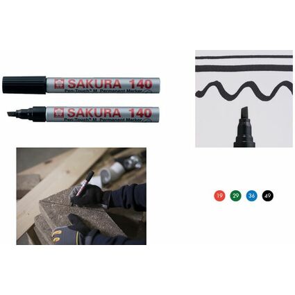 SAKURA Permanent-Marker Pen-touch 140, 4 mm, grn