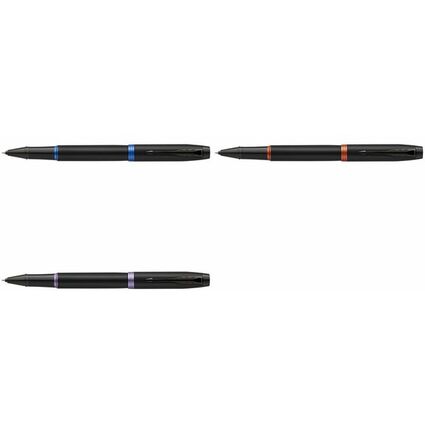 PARKER Tintenroller IM Vibrant Rings, schwarz / orange