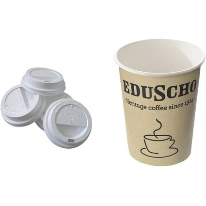 Eduscho Deckel fr Hartpapier-Kaffeebecher "To Go", 0,3 l