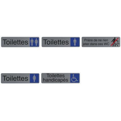 EXACOMPTA Hinweisschild "Toilettes Dame"
