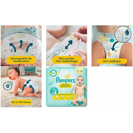 <small>Pampers Windeln Premium Protection New Baby Größe 2 Mini (8006540704400)</small>
