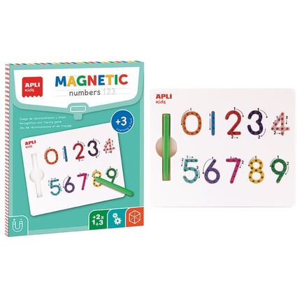 agipa Tableau magntique, "Magnets 123 chiffres"