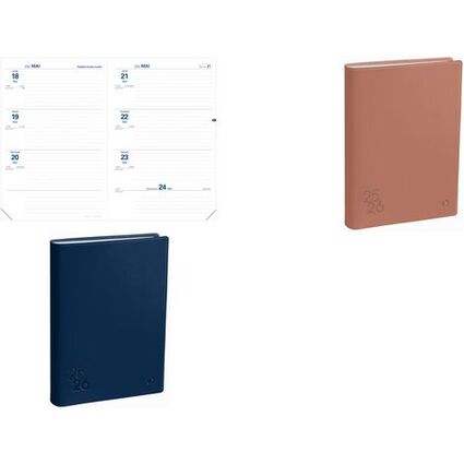 QUO VADIS Agenda TEXTHEBDO TOUCH, 2024/2025, gris anthracite