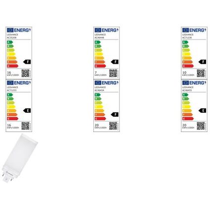 LEDVANCE LED-Lampe DULUX T/E HF, 20 Watt, G24q-4 (830)