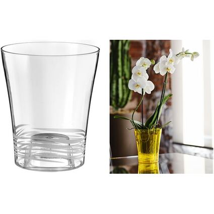 tera Orchideentopf "Orchidea 16", transparent