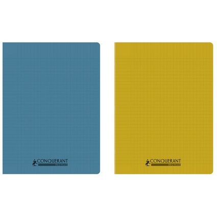 CONQUERANT CLASSIQUE Cahier recycl, 170 x 220 mm, jaune