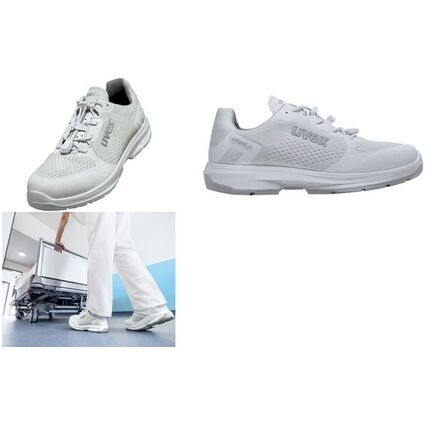 uvex 1 sport white nc Halbschuhe O1, wei, Gre 49