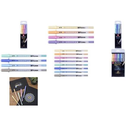 SAKURA Gel-Tintenroller Gelly Roll Moonlight Pastel Sunrise