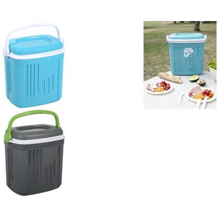EDA Khlbox ICEBERG, 20 Liter, trkis / wei