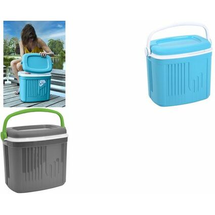 EDA Khlbox ICEBERG, 32 Liter, grau / grn