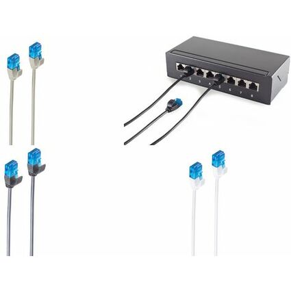 shiverpeaks BASIC-S Slim Patchkabel, Kat. 6, U/UTP, 7,0 m