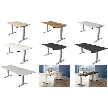 kerkmann Sitz-Steh-Schreibtisch Move 4, (B)1.800 mm, ahorn