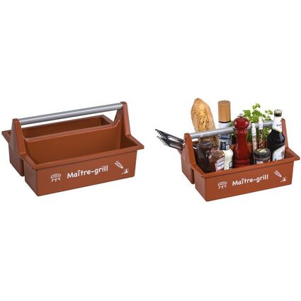 allit Tragekasten McPlus Carry "Matre-grill", braun