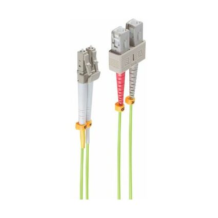 shiverpeaks BASIC-S LWL Patchkabel LC- SC-Duplex, OM5, 20,0