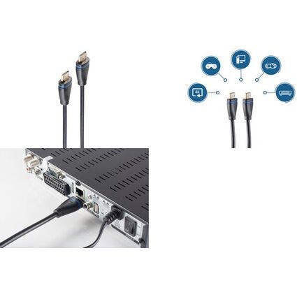 shiverpeaks BASIC-S HDMI Kabel, HDMI-A Stecker, 10,0 m
