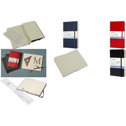 MOLESKINE Skizzenbuch, XL, 165g/qm, Hardcover, schwarz