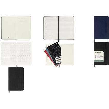 MOLESKINE Taschenkalender 2025/2026, 18 Monate, P/A6,schwarz