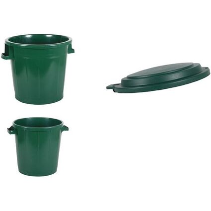 EDA Deckel fr Abfalltonne 75 Liter, grn