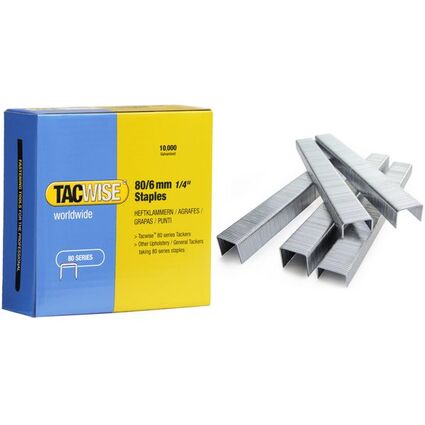 TACWISE Heftklammern 80/10 mm verzinkt, 10.000 Stck