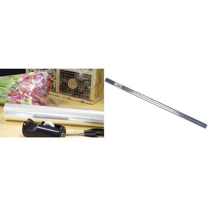 kangaro Geschenkfolie, 25 my, unbedruckt, 700 mm x 10 m