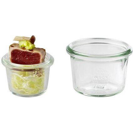 APS Weck-Gourmetglas, Sturz-Form, 160 ml, 12er Set